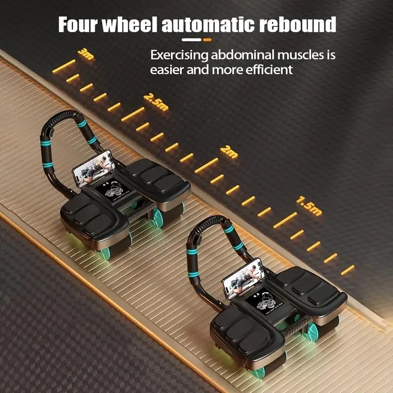 2 Ab Rollers with Elbow Support