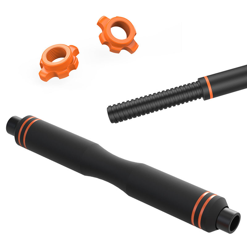 Dumbbells, Kettlebells, Barbells, Six-In-One.
