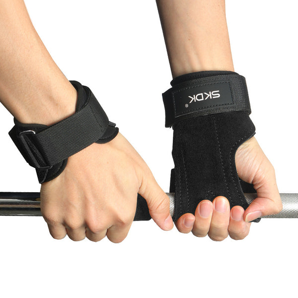 Cowhide Weightlifting Palm Grip - Fitness Booster