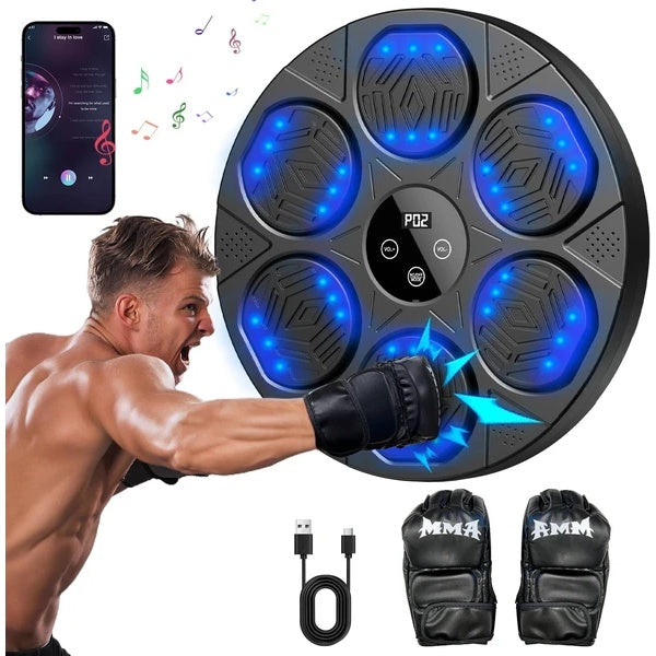 Music Boxing Machine with Bluetooth Speaker