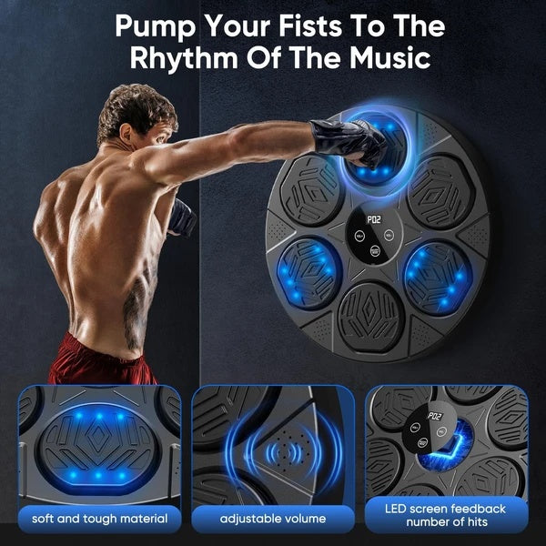 Music Boxing Machine with Bluetooth Speaker
