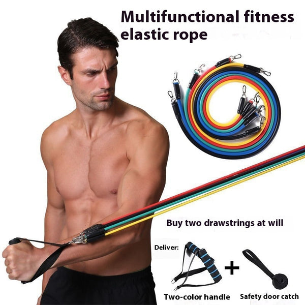 Door Sports Set: 11-piece Pulling Rope